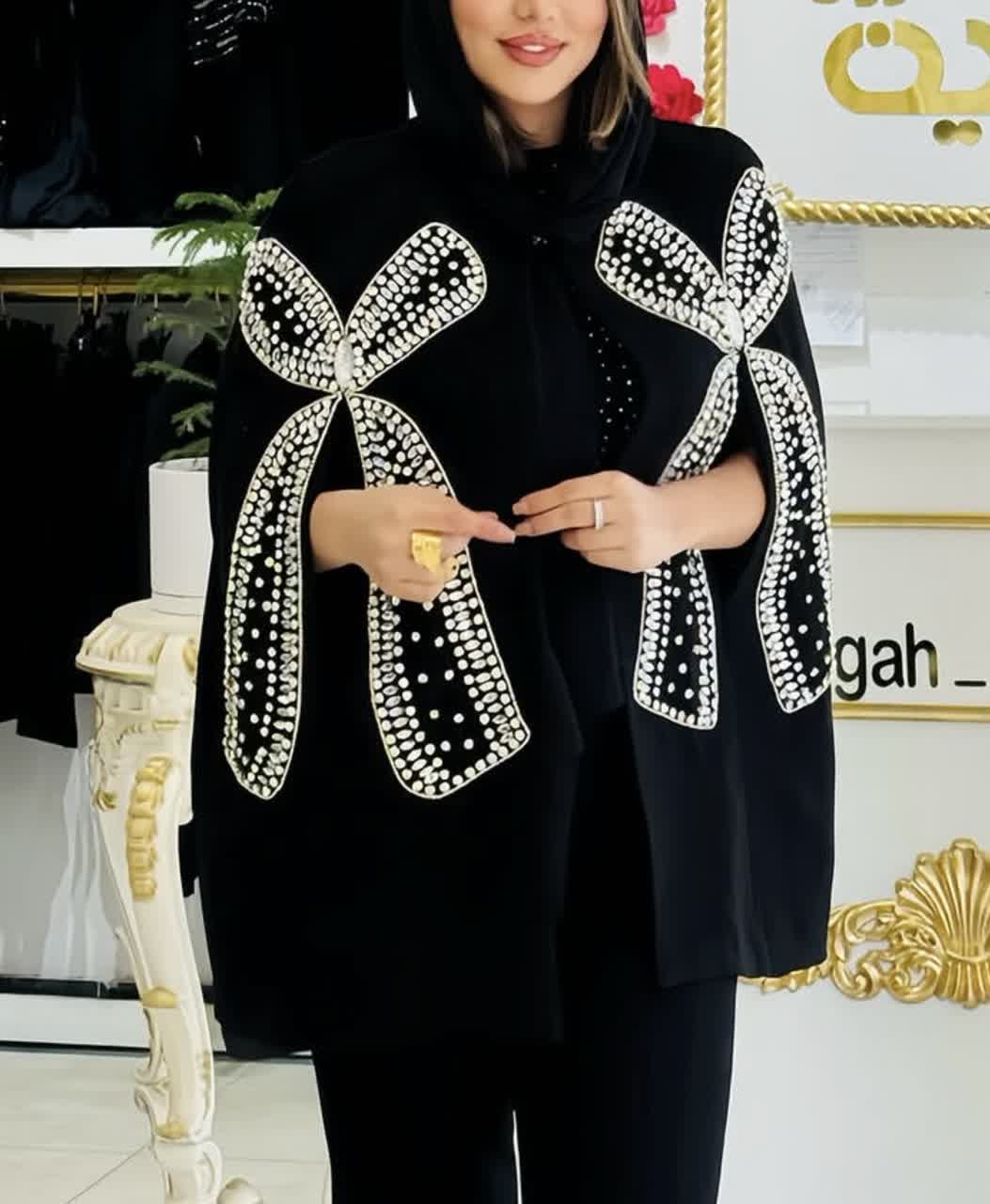 پانچ زنانه مجلسی مدل پاپیون پلاس
