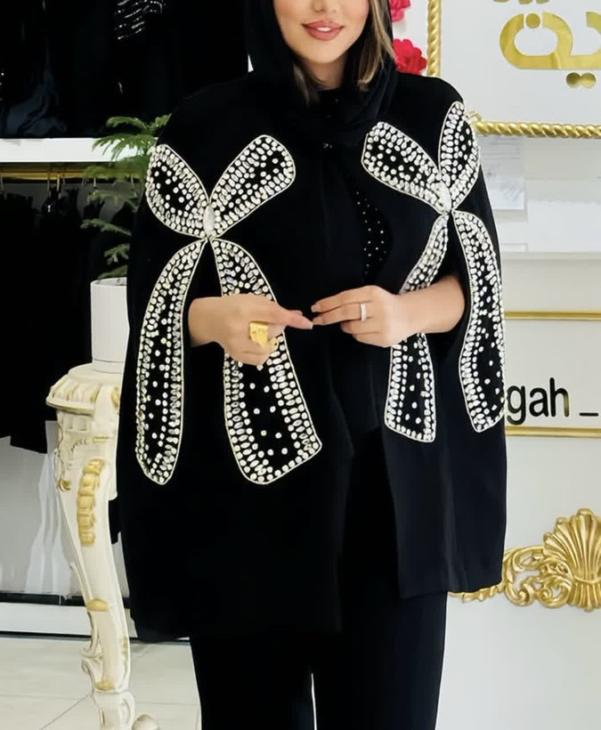پانچ زنانه مجلسی مدل پاپیون پلاس