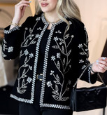 کراپ کت مجلسی زنانه مدل شاهانه