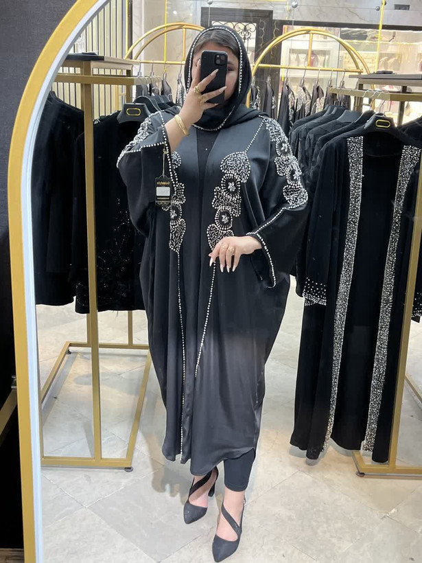 عبای مجلسی زنانه مدل ترمه vip