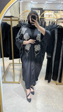 عبای مجلسی زنانه مدل 6 گل