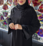 مانتو عبایی زنانه مجلسی مدل گیسو