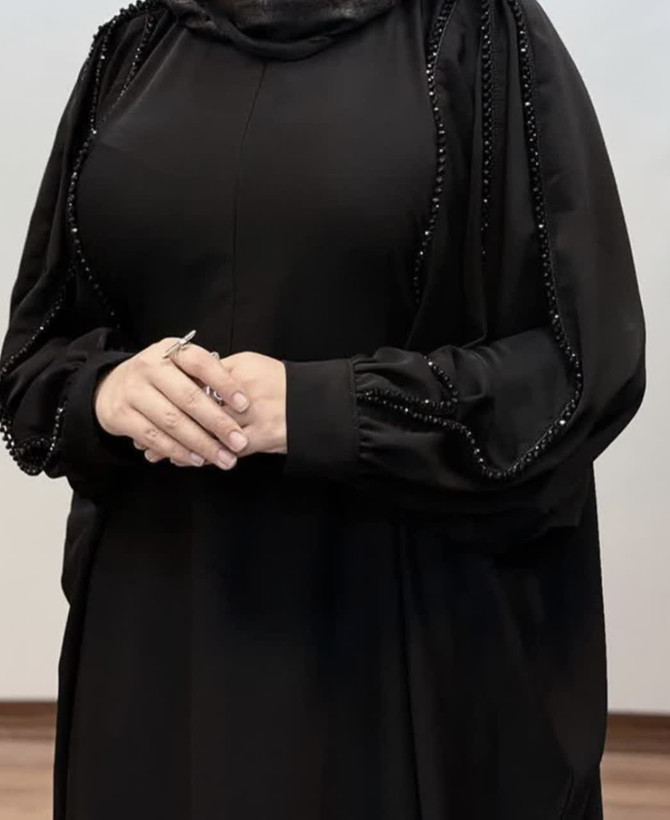 عبای زنانه کاربردی مدل کریستال